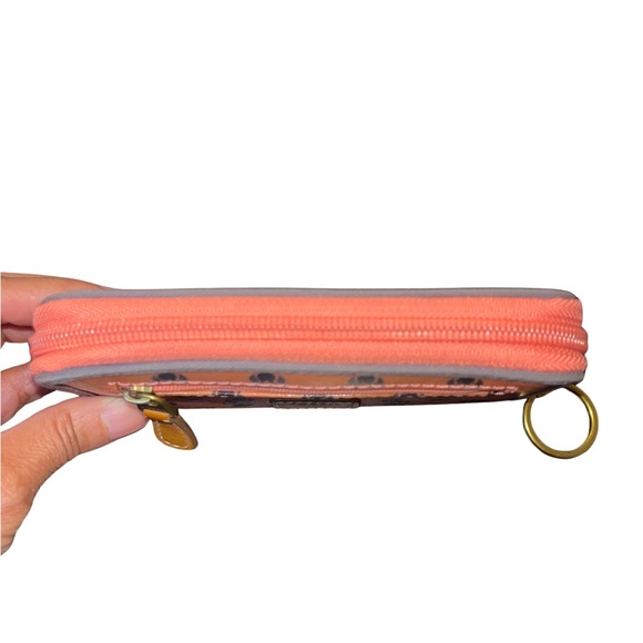 Fossil Owl Print Zip Around Wallet - Picture 8 of 11